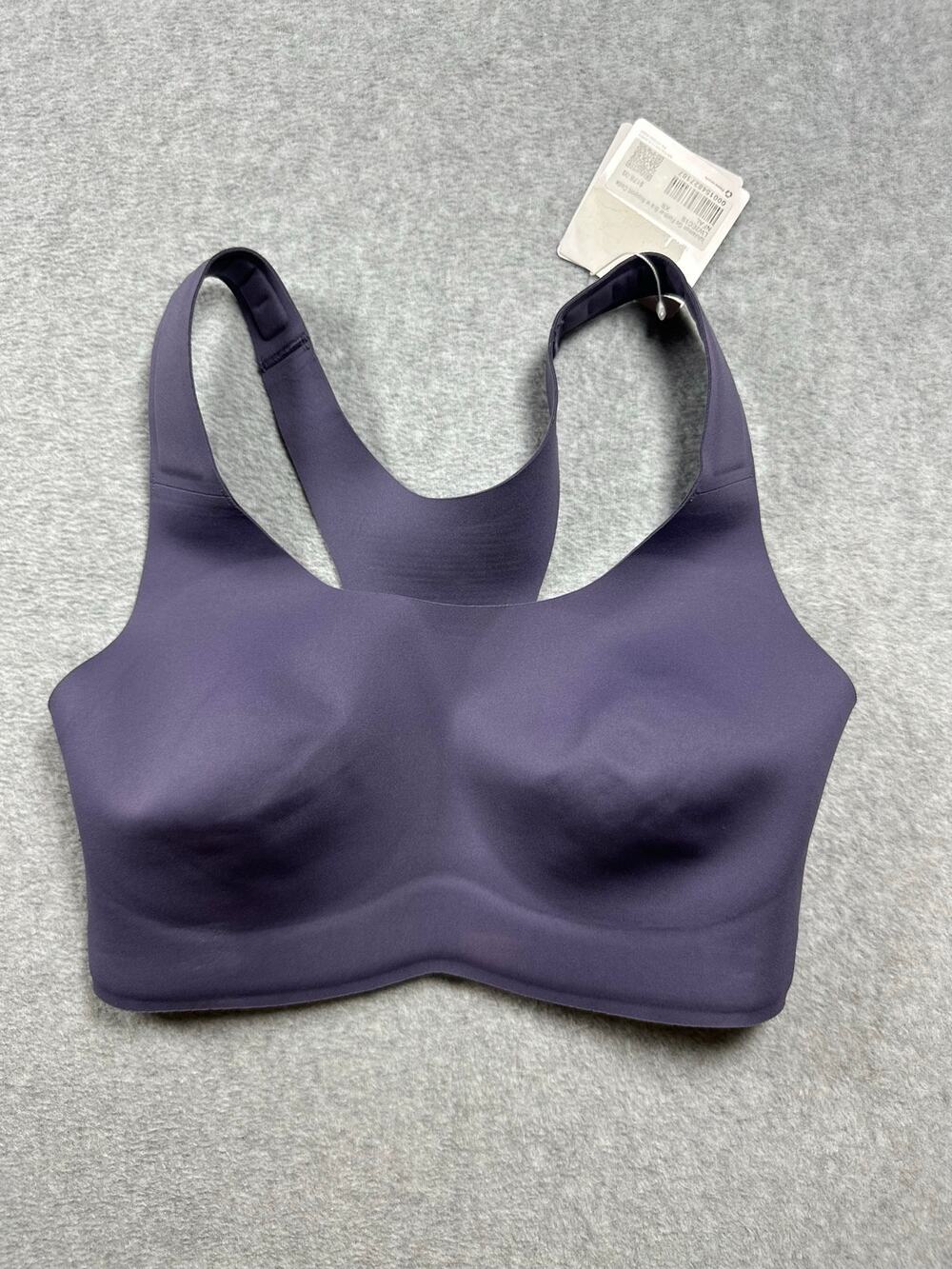 Lululemon Go Further Athletic Running Sports Bra Women's SZ XS Nightfall Purple